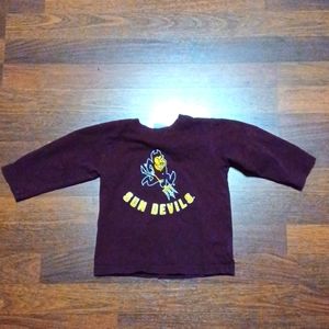 Arizona sun devils shirt kids 3t long sleeve